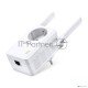 Сетевой адаптер TP-Link SOHO  TL-WA860RE 300Mbps Wireless N Wall Plugged Range Extender with AC Passthrough, QCA(Atheros), 2T2R, 2.4GHz, 802.11b/g/n, 1 10/100Mbps LAN port, Range Extender button, Range Extender mode, suppo поставляется без кабеля RJ-45