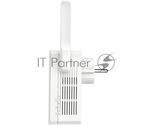 Сетевой адаптер TP-Link SOHO  TL-WA860RE 300Mbps Wireless N Wall Plugged Range Extender with AC Passthrough, QCA(Atheros), 2T2R, 2.4GHz, 802.11b/g/n, 1 10/100Mbps LAN port, Range Extender button, Range Extender mode, suppo поставляется без кабеля RJ-45
