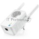 Сетевой адаптер TP-Link SOHO  TL-WA860RE 300Mbps Wireless N Wall Plugged Range Extender with AC Passthrough, QCA(Atheros), 2T2R, 2.4GHz, 802.11b/g/n, 1 10/100Mbps LAN port, Range Extender button, Range Extender mode, suppo поставляется без кабеля RJ-45