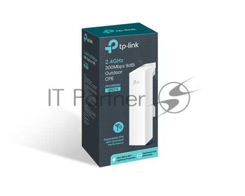 Точка доступа TP-Link SMB CPE210 Outdoor 2.4GHz 300Mbps High power Wireless Access Point WISP Client Router
