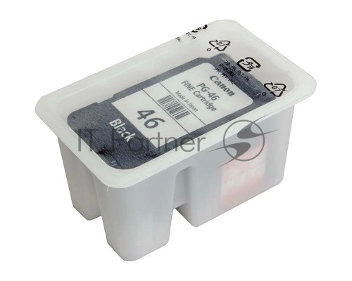 Картридж струйный Canon PG-46 9059B001 черный для Canon Pixma E404/E464 (15мл)