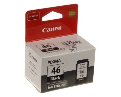Картридж струйный Canon PG-46 9059B001 черный для Canon Pixma E404/E464 (15мл)