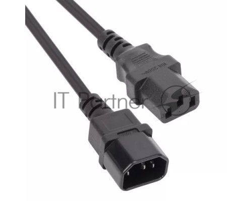 Кабель монитор - компьютер 220V (UPS -> устройство) VCOM 3G*0.5mm (CE001-CU)1.8м