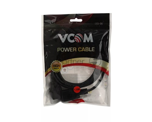 Кабель монитор - компьютер 220V (UPS -> устройство) VCOM 3G*0.5mm (CE001-CU)1.8м