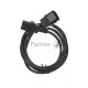 Кабель монитор - компьютер 220V (UPS -> устройство) VCOM 3G*0.5mm (CE001-CU)1.8м