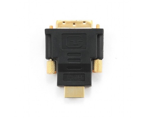 [переходник] Gembird Переходник HDMI-DVI  19M/19M(папа-папа), золотые разъемы  [A-HDMI-DVI-1]