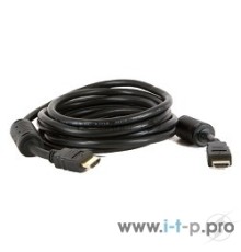 Кабель HDMI / DVI 5bites Кабель 5bites APC-014-200 HDMI M / HDMI M V1.4b, высокоскоростной, ethernet+3D, зол.разъемы, ферр.кольца, 20м.