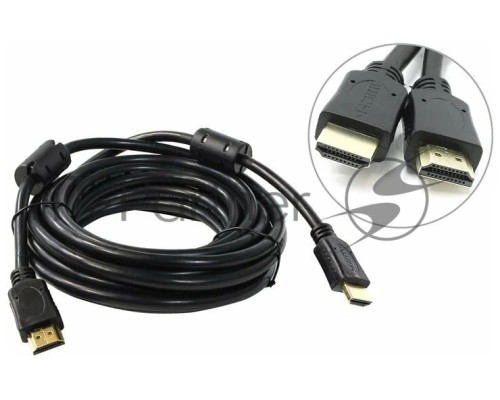 Кабель HDMI 5bites Кабель 5bites APC-014-030 HDMI M / HDMI M V1.4b, высокоскоростной, ethernet+3D, зол.разъемы, ферр.кольца, 3м.
