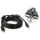 Кабель HDMI 5bites Кабель 5bites APC-014-030 HDMI M / HDMI M V1.4b, высокоскоростной, ethernet+3D, зол.разъемы, ферр.кольца, 3м.