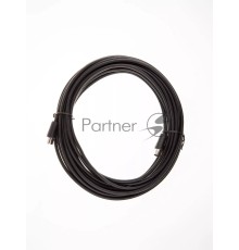 Кабель соединительный антенный 9.5mm, 75Ом,ТВ-М-->ТВ-M, 10m, Telecom (TTV9555-10M)