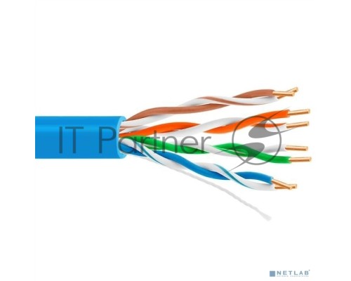 Кабель 5bites Кабель 5bites Express US5525-305B(BL) UTP / SOLID / 5E / 24AWG / 100% COPPER / PVC / BLUE / 305M