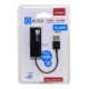 Адаптер USB Ethernet Кабель-адаптер USB2.0 -> RJ45 10/100 Мбит/с, 10см. 5bites UA2-45-02BK