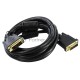 Кабель 5bites APC-096-020 DVI M / DVI M (24+1) double link, зол.разъемы, ферр.кольца, 2м.