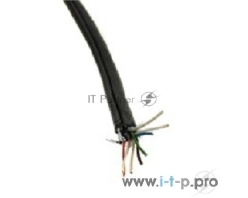 Кабель 5bites Кабель 5bites FS5505-305CE-M FTP / SOLID / 5E / 24AWG / COPPER / PVC / BLACK / OUTDOOR / MESSENGER / DRUM / 305M