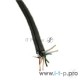 Кабель 5bites Кабель 5bites FS5505-305CE-M FTP / SOLID / 5E / 24AWG / COPPER / PVC / BLACK / OUTDOOR / MESSENGER / DRUM / 305M