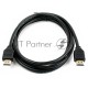 Кабель HDMI / DVI 5bites Кабель 5bites APC-005-050 HDMI M / HDMI M V1.4b, высокоскоростной, ethernet+3D, 5м.
