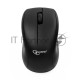 Мышь Gembird MUSW-100 BLACK USB {Мышь беспроводная, 2кн.+колесо-кнопка, 2.4ГГц}