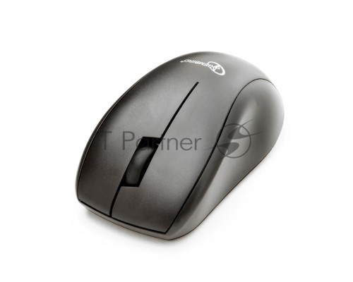 Мышь Gembird MUSW-100 BLACK USB {Мышь беспроводная, 2кн.+колесо-кнопка, 2.4ГГц}