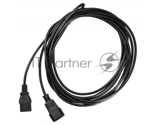 Кабель-удлинитель питания Buro AN23-1008-5 IEC320-C13/IEC320-C14 5м