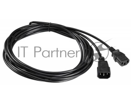 Кабель-удлинитель питания Buro AN23-1008-5 IEC320-C13/IEC320-C14 5м
