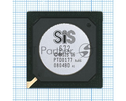 Микросхема SiS 672, BGA   