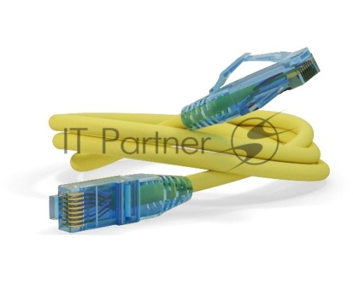 Патч-корд Hyperline PC-LPM-UTP-RJ45-RJ45-C6-2M-LSZH-YL Патч-корд U/UTP, Cat.6, LSZH, 2 м, желтый
