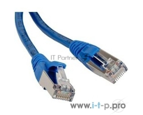 Патч-корд Hyperline U/UTP, Cat.5е, LSZH, 5 м, синий 