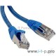 Патч-корд Hyperline U/UTP, Cat.5е, LSZH, 5 м, синий 