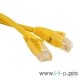 Патч-корд Hyperline U/UTP, Cat.5е, LSZH, 3 м, желтый PC-LPM-UTP-RJ45-RJ45-C5e-3M-LSZH-YL