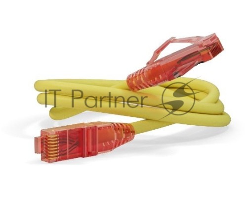 Патч-корд Hyperline U/UTP, Cat.5е, LSZH, 0.15 м, желтый PC-LPM-UTP-RJ45-RJ45-C5e-0.15M-LSZH-YL