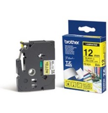 Brother TZE-631 Картридж с лентой (P-Touch, 12мм, черный на желтом)(TZE631)
