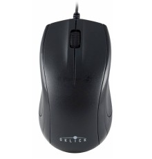 Мышь проводная Oklick 185M черный, 1200 dpi, USB, кнопки - 3