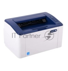 Принтер лазерный Xerox Phaser 3020 (P3020BI#), A4, ч/б, печ. до 20 стр/мин., 1200 x 1200 dpi, USB, Wi-Fi