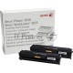Картридж лазерный XEROX 106R03048 черный для XEROX Phaser 3020/WC 3025 (2х1500 стр)упаковка 2 шт(Channels)