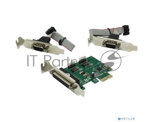 Контроллер ORIENT XWT-PE2S1PLP OEM  PCI-E to COM 2-port + LPT 1-port (WCH CH382) Low Profile