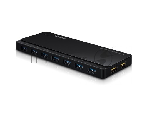 Сетевое оборудование TP-Link UH720 7 ports USB 3.0 Hub with 2 power charge ports (2.4A Max), Desktop, a 12V/4A Power Adapter included