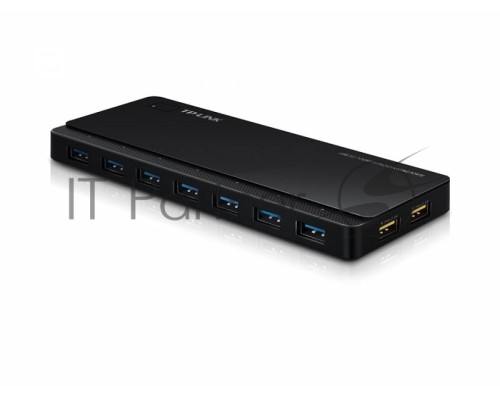 Сетевое оборудование TP-Link UH720 7 ports USB 3.0 Hub with 2 power charge ports (2.4A Max), Desktop, a 12V/4A Power Adapter included