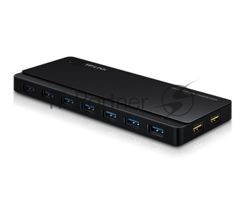 Сетевое оборудование TP-Link UH720 7 ports USB 3.0 Hub with 2 power charge ports (2.4A Max), Desktop, a 12V/4A Power Adapter included