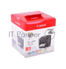 Картридж струйный CANON PGI-2400XL BK/C/M/Y MULTI (экономичный комплект: Bk 2500 стр, C/M/Y - по 1500 стр) для MAXIFY iB4040/МВ5040/МВ5340