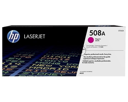 Тонер Картридж HP 508A CF363A пурпурный для HP CLJ M552/M553 (5000стр.)