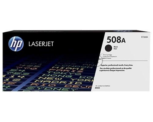 Тонер Картридж HP 508A CF360A черный для HP CLJ M552/M553 (6000стр.)