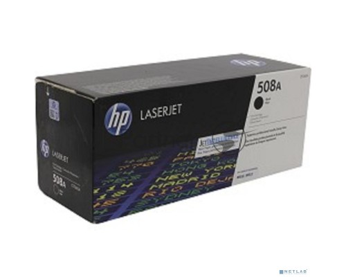 Тонер Картридж HP 508A CF360A черный для HP CLJ M552/M553 (6000стр.)