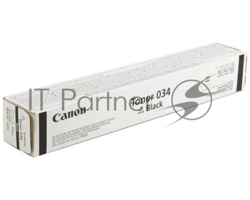 Картридж лазерный Canon 034 (9454B001) черный (12 000 стр.) для Canon iR C1225iF