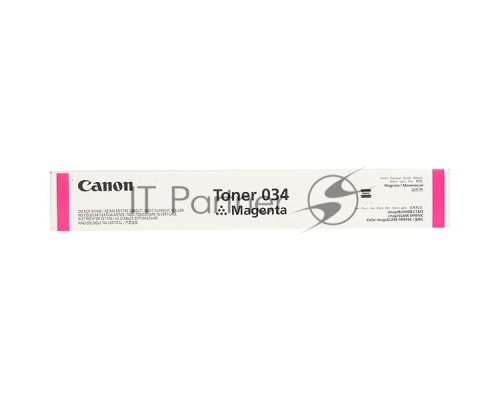 Картридж лазерный Canon 034 (9452B001) пурпурный (7300 стр.) для Canon imageRUNNER C1225, C1225iF
