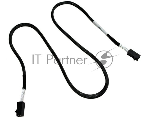 Кабель LSI CBL-SFF8643-10M   (LSI00405) длина 100см,наконечники: SFF8643(контроллер)-SFF8643(корзина)