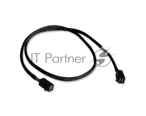Кабель LSI CBL-SFF8643-10M   (LSI00405) длина 100см,наконечники: SFF8643(контроллер)-SFF8643(корзина)