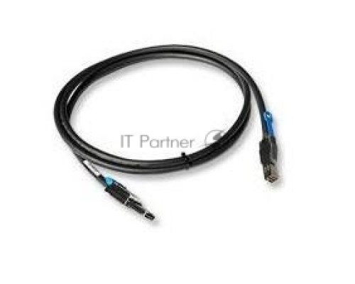 Кабель LSI CBL-SFF8644-8088-10M (LSI00336) длина 100см,наконечники: SFF8644(контроллер)-SFF8088(внеш.устройство)