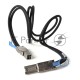 Кабель LSI CBL-SFF8644-8088-10M (LSI00336) длина 100см,наконечники: SFF8644(контроллер)-SFF8088(внеш.устройство)