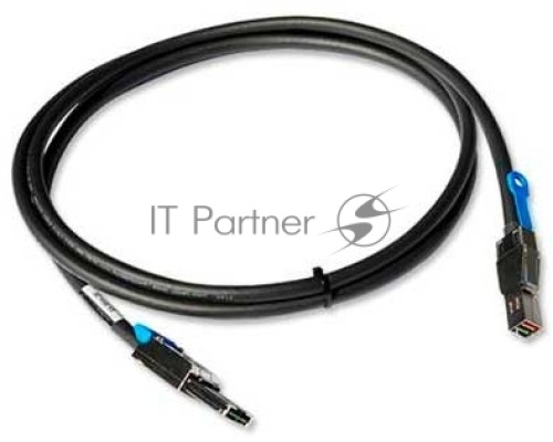 Кабель LSI CBL-SFF8644-8088-10M (LSI00336) длина 100см,наконечники: SFF8644(контроллер)-SFF8088(внеш.устройство)