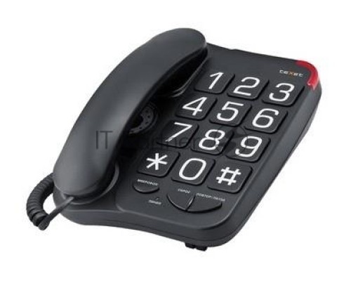 Телефон проводной TELEPHONE TX-201 BLACK TEXET